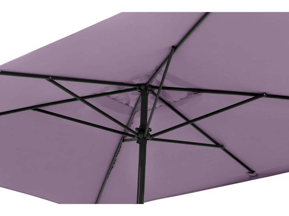 Sonnenschirm "Sol 2" - Rechteckig - 2 x 3 m - Lila