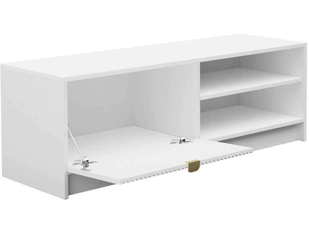 TV-Möbel Tireno 1K weiß 120 x 40 x 40 cm