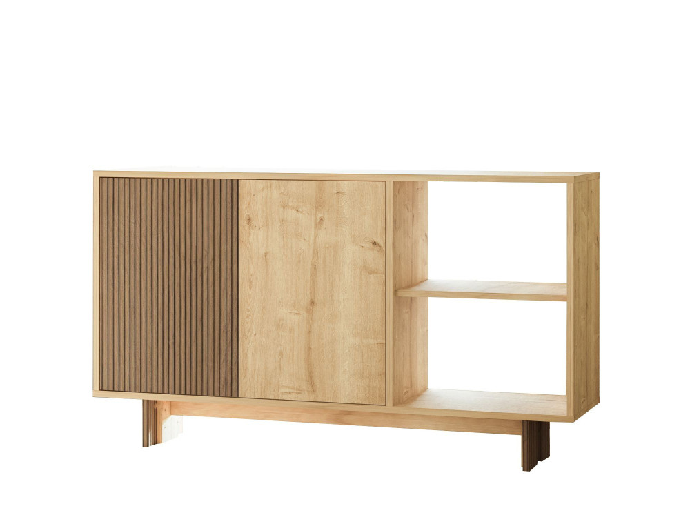 Anrichte aus Holz "Ravello" - 140 x 35 x 80 cm - Beige