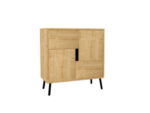 Anrichte aus Holz "Darien" - 76 x 35 x 79 cm - Beige