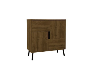 Holzbüffet "Darien" - 76 x 35 x 79 cm - Braun