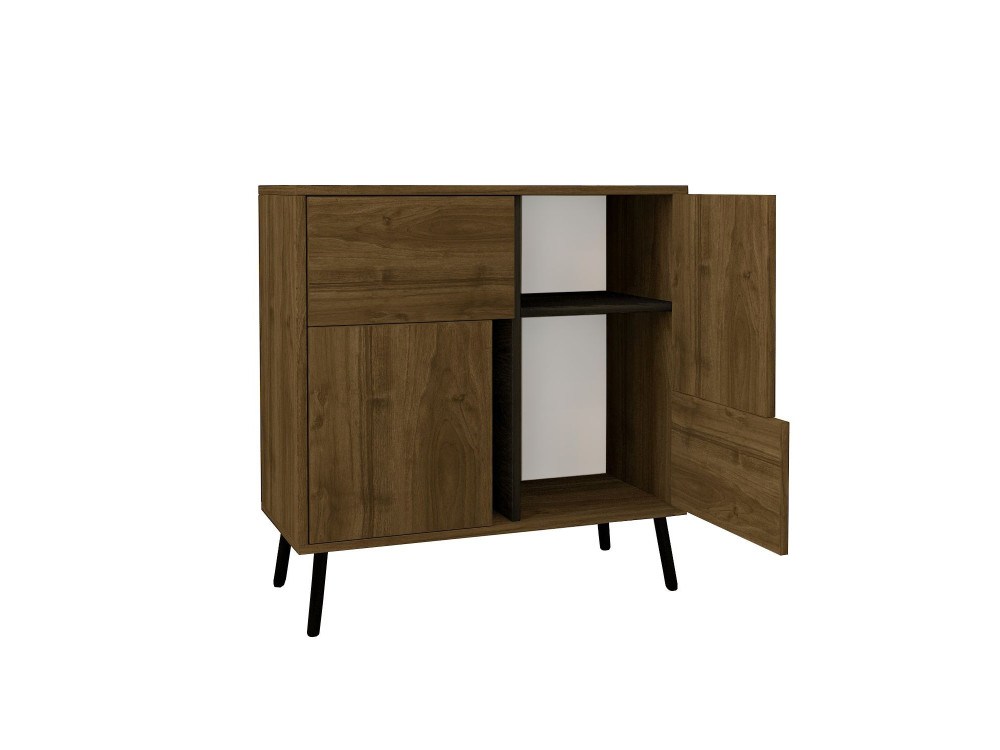 Holzbüffet "Darien" - 76 x 35 x 79 cm - Braun