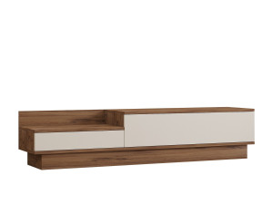 TV-Möbel aus Holz "Barko" - 160 x 35 x 35 cm - AtlantikkieferWeiß