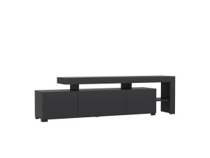 TV-Möbel aus Holz "Beliz" - 192 x 37 x 53 cm - Anthrazit