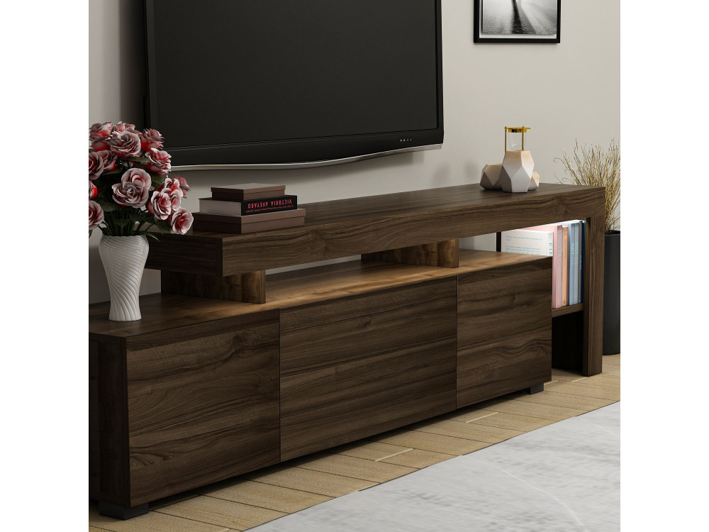 Holz TV-Möbel "Beliz" TV-Möbel - 192 x 37 x 53 cm