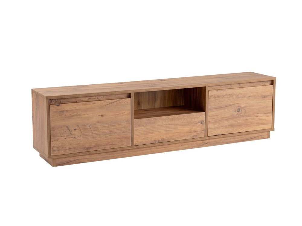 TV-Ständer Vanguard aus Holz – 160 x 29 x 42 cm – Atlantische Kiefer
