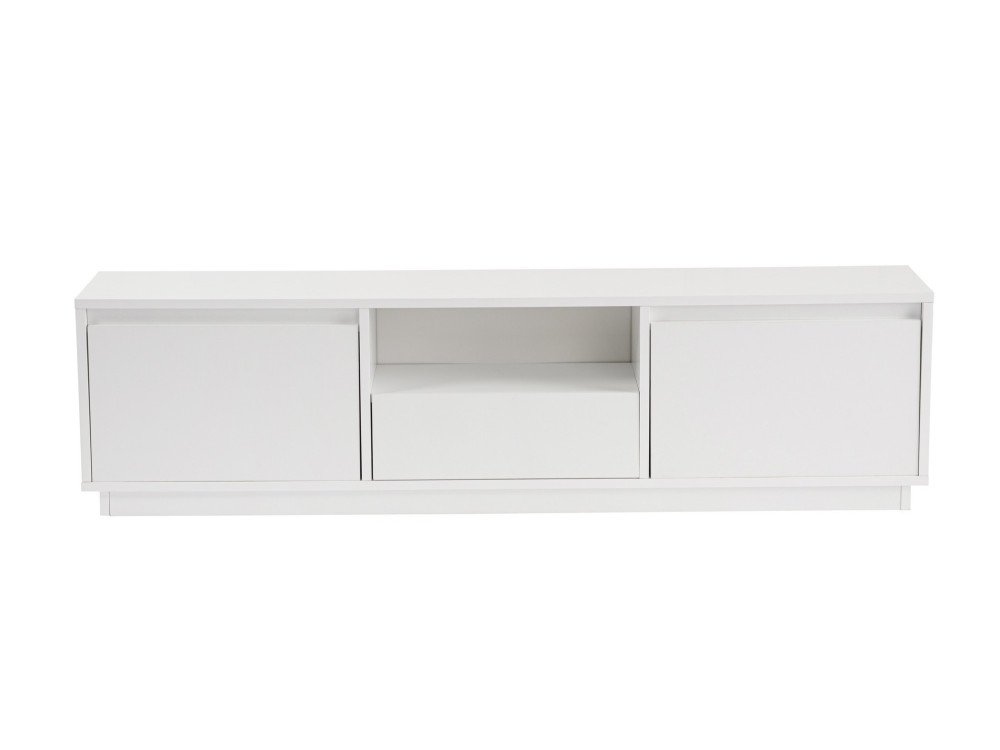 TV-Ständer Vanguard aus Holz – 160 x 29 x 42 cm – Naturweiß
