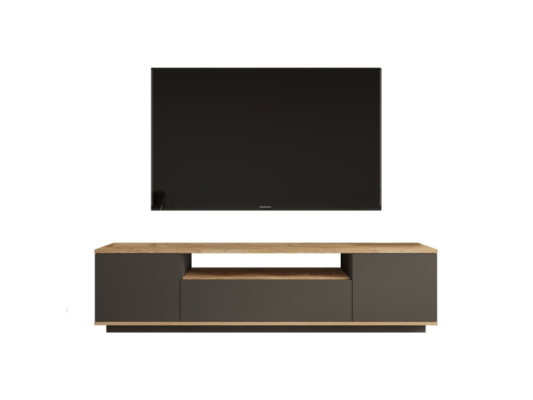 TV-Möbel aus Holz "FR7" - 180 x 44 x 44 cm - atlantische KieferAnthrazit