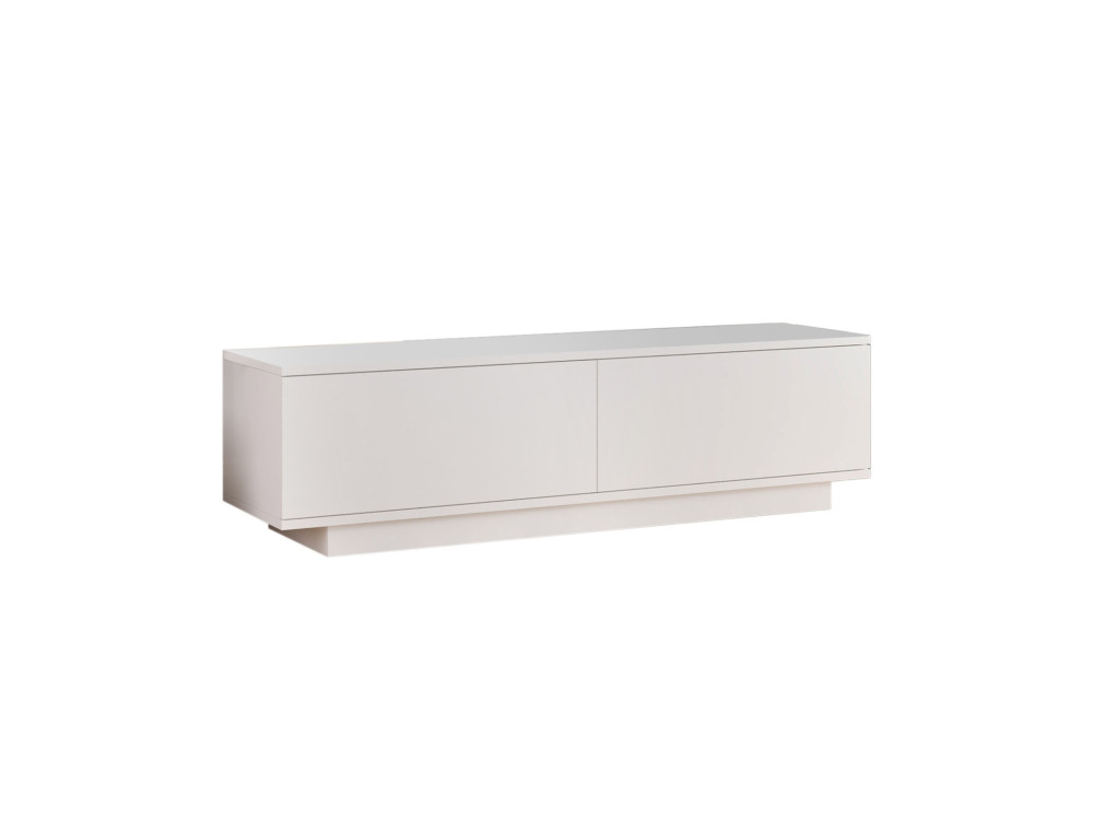 TV-Möbel aus Holz "FN1" - 140 x 35 x 38 cm - Weiß