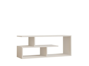 TV-Möbel aus Holz "Cafu" - 100 x 29 x 40 cm - Weiß