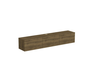 TV-Möbel aus Holz "Denby" - 160 x 31 x 29 cm - Nussbaum