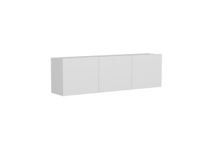 TV-Möbel aus Holz "White" - 150 x 31 x 44 cm - Weiß