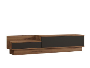 TV-Möbel aus Holz "Asir" - 160 x 35 x 35 cm - Braun