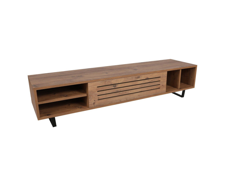 TV-Möbel aus Holz "Safir" 160 x 40 x 35 cm - atlantische Kiefer