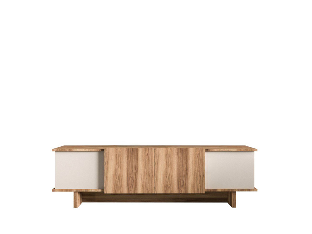 TV-Möbel aus Holz "Diana" 180 x 33 x 50 cm - Beige