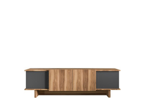 TV-Möbel aus Holz "Diana" 180 x 33 x 50 cm - Anthrazit