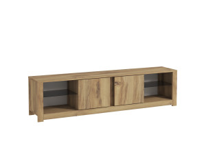 TV-Möbel aus Holz "Aydos" 180 x 35 x 45 cm - Eiche