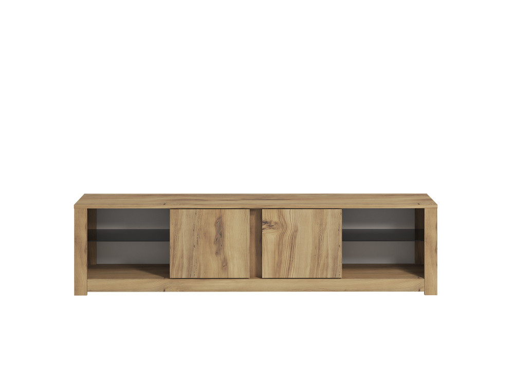 TV-Möbel aus Holz "Aydos" 180 x 35 x 45 cm - Eiche