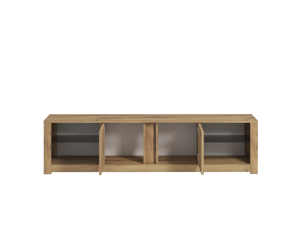 TV-Möbel aus Holz "Aydos" 180 x 35 x 45 cm - Eiche