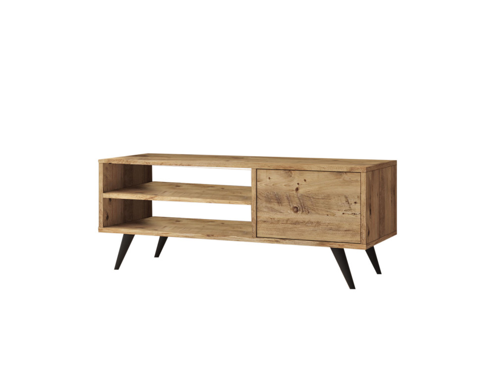 TV-Möbel aus Holz "Imo" - 110 x 40 x 44 cm - Braun