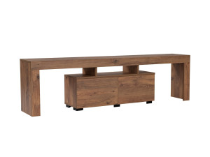 TV-Möbel aus Holz "Enclave" - 180 x 31 x 50 cm - Braun
