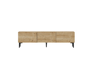 Holz TV-Möbel "Felix" 160 x 31,4 x 44,1 cm - Saphir-Eiche