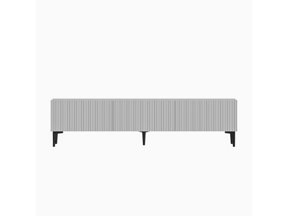 TV-Möbel aus Holz "Oscar" - 180 x 31 x 45 cm - Weiß