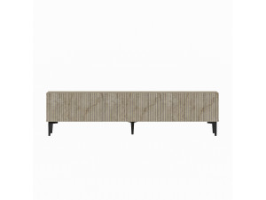 TV-Möbel aus Holz "Oscar" - 180 x 31 x 45 cm - Beige