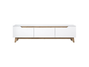 TV-Möbel aus Holz "Digi" - 180 x 35 x 48 cm - Beige