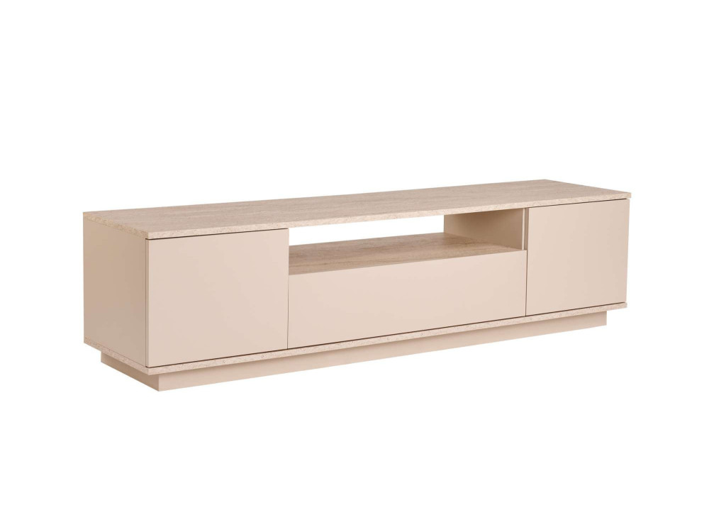 TV-Möbel aus Holz "Veramont" - 180 x 44 x 44 cm - Beige