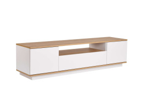 TV-Möbel aus Holz "Veramont" - 180 x 44 x 44 cm - Hellbraun