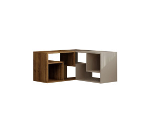 Modulares TV-Möbel aus Holz "Glis" - 145 x 35 x 44 cm - Beige