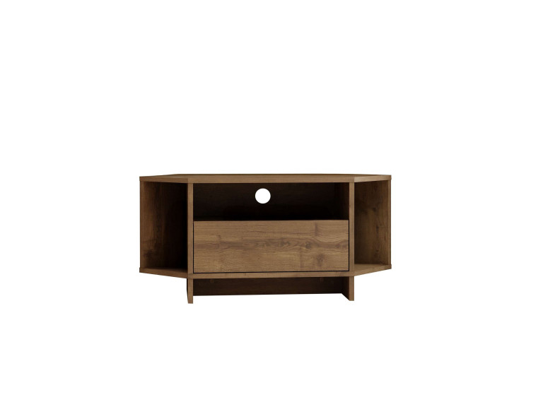 TV-Möbel aus Holz "Viva" - 95 x 35 x 45 cm - Braun