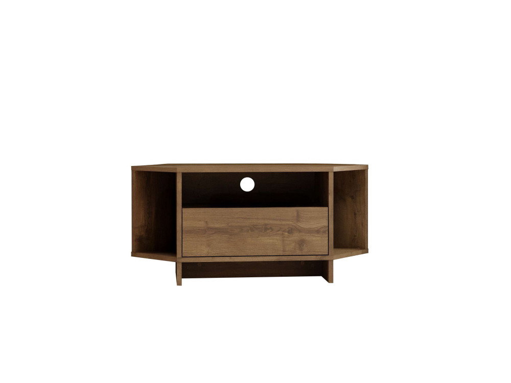 TV-Möbel aus Holz "Viva" - 95 x 35 x 45 cm - Braun