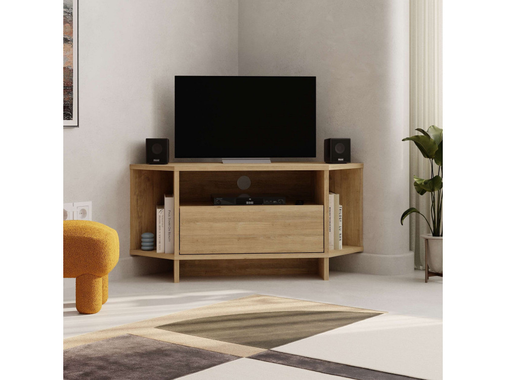 TV-Möbel aus Holz "Viva" - 95 x 35 x 45 cm - Beige
