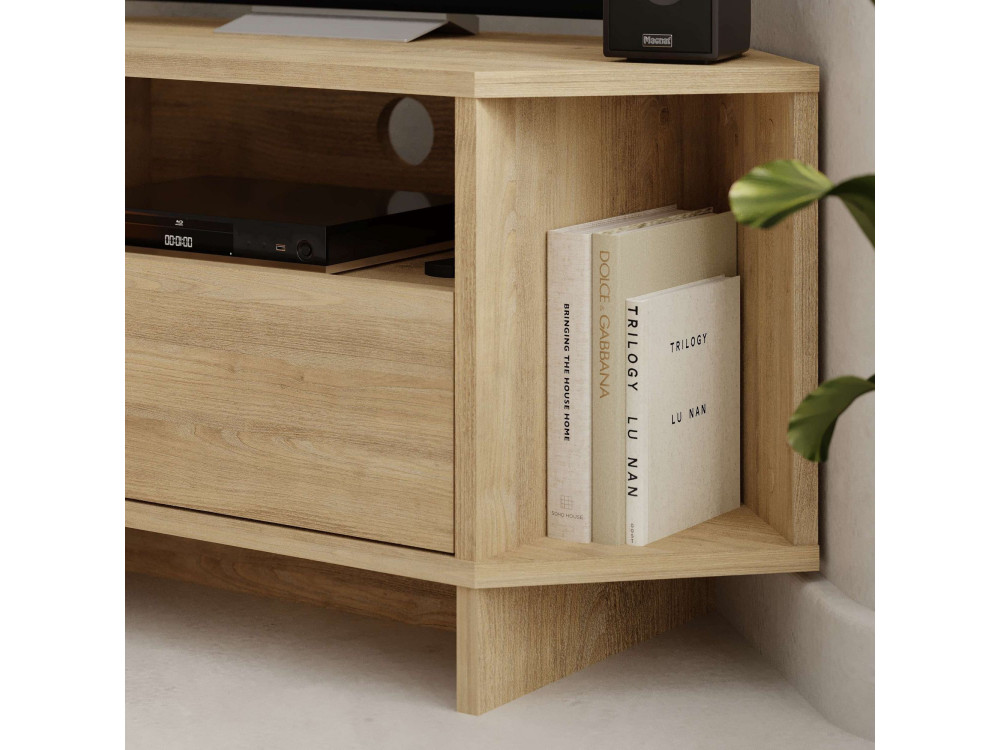 TV-Möbel aus Holz "Viva" - 95 x 35 x 45 cm - Beige