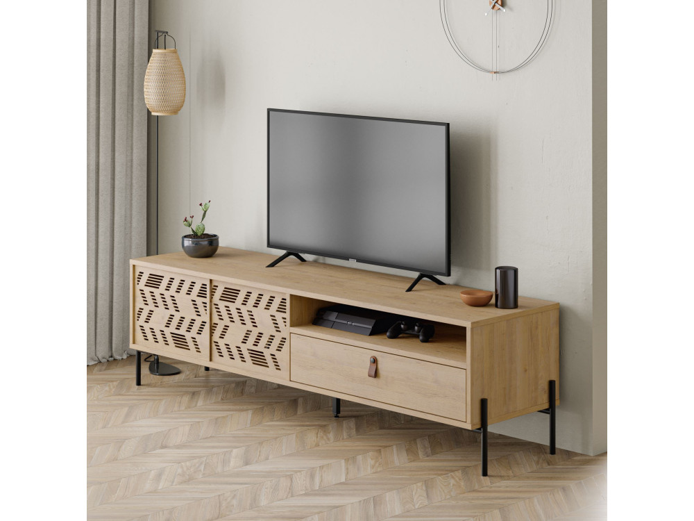 TV-Möbel aus Holz "Dionysos" - 170 x 45 x 48 cm - Beige