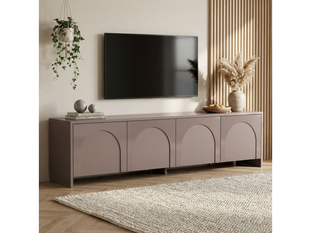 TV-Möbel aus Holz "Aurelia" - 180 x 32 x 45 cm - Atlas