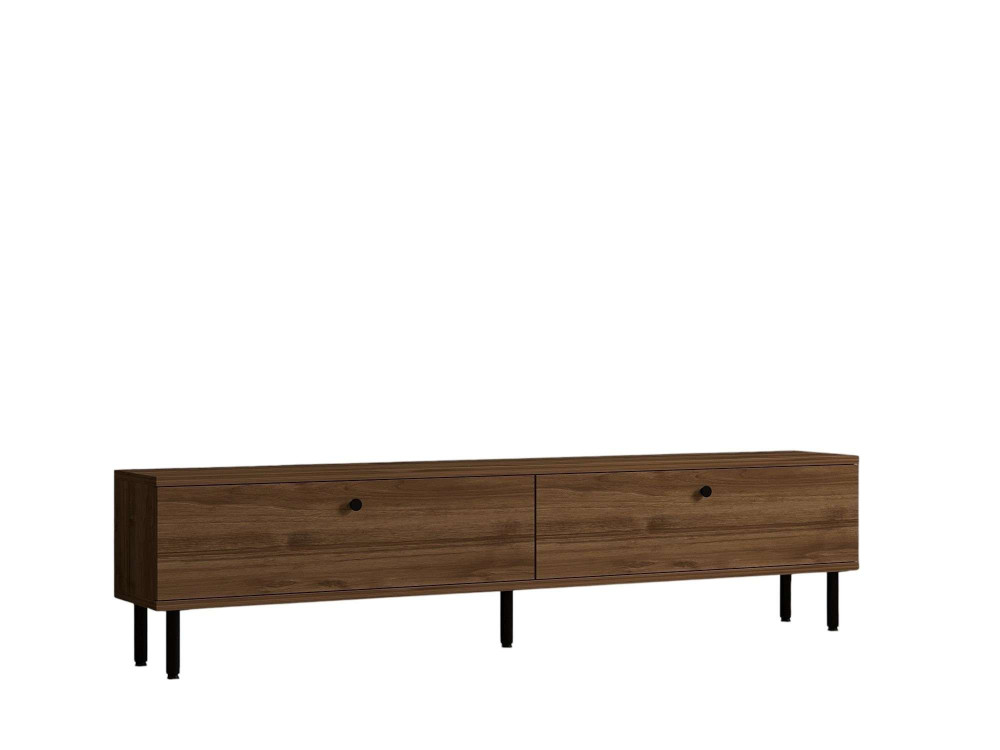 TV-Möbel aus Holz "Nantes" - 160 x 25 x 37 cm - Braun