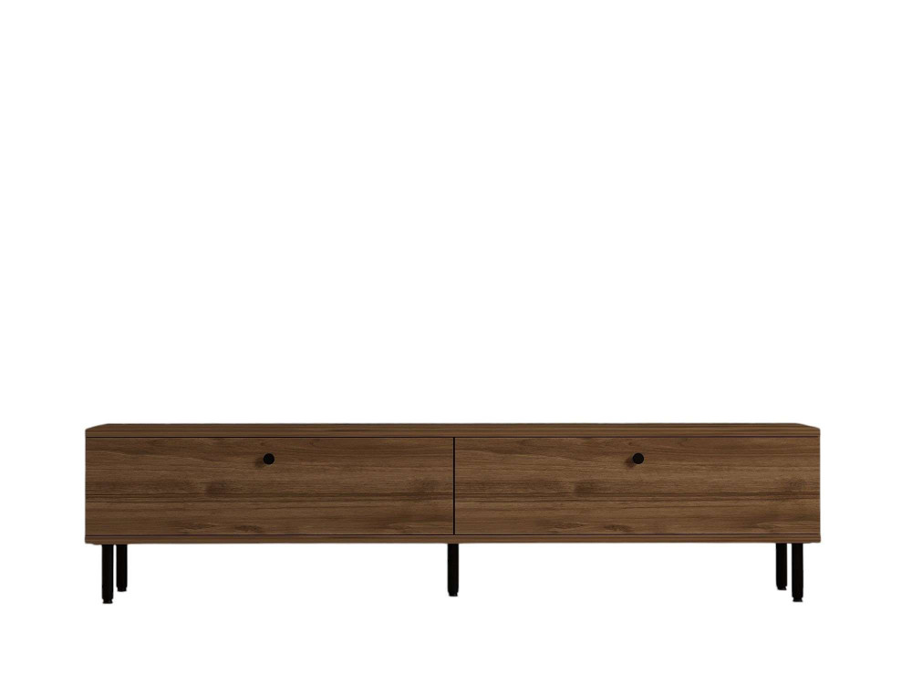 TV-Möbel aus Holz "Nantes" - 160 x 25 x 37 cm - Braun