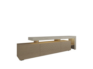 TV-Möbel aus Holz "Beliz" - 192 x 37 x 53 cm - Beige
