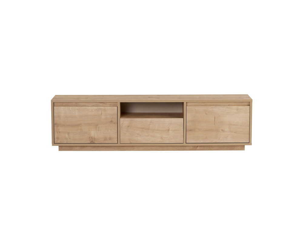 TV-Möbel aus Holz "Sentinel" - 160 x 30 x 42 cm - Beige