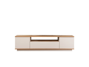 TV-Möbel aus Holz "Veramont" - 180 x 44 x 44 cm - Creme