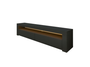 TV-Möbel aus Holz "Bati" - 150 x 36 x 46 cm - Anthrazitgrau