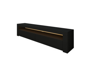 TV-Möbel aus Holz "Bati" - 150 x 36 x 46 cm - Schwarz
