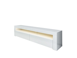 TV-Möbel aus Holz "Bati" - 150 x 36 x 46 cm - Weiß