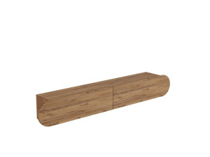 TV-Möbel aus Holz "LUM1" - 180 x 31 x 29 cm - Braun