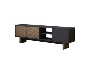TV-Möbel aus Holz "Ravello" - 150 x 30 x 45 cm - Braun