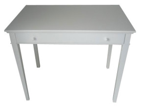 Konsole - Beistelltisch - Farbe Weiß - 1 Schublade