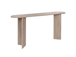 Holzkonsole „Sira” – 150 x 35 x 75 cm – Travertin